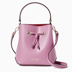 Kate Spade New York Lilac Purple Eva Small Bucket Bag